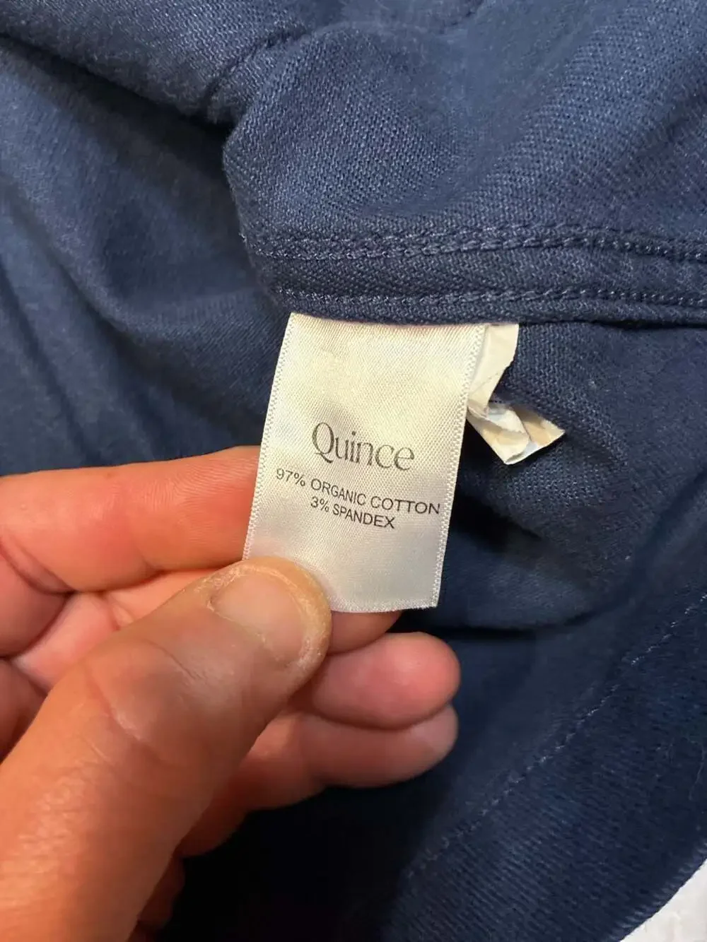 Quince Men's Canvas Chore Jacket in Navy, Size XL